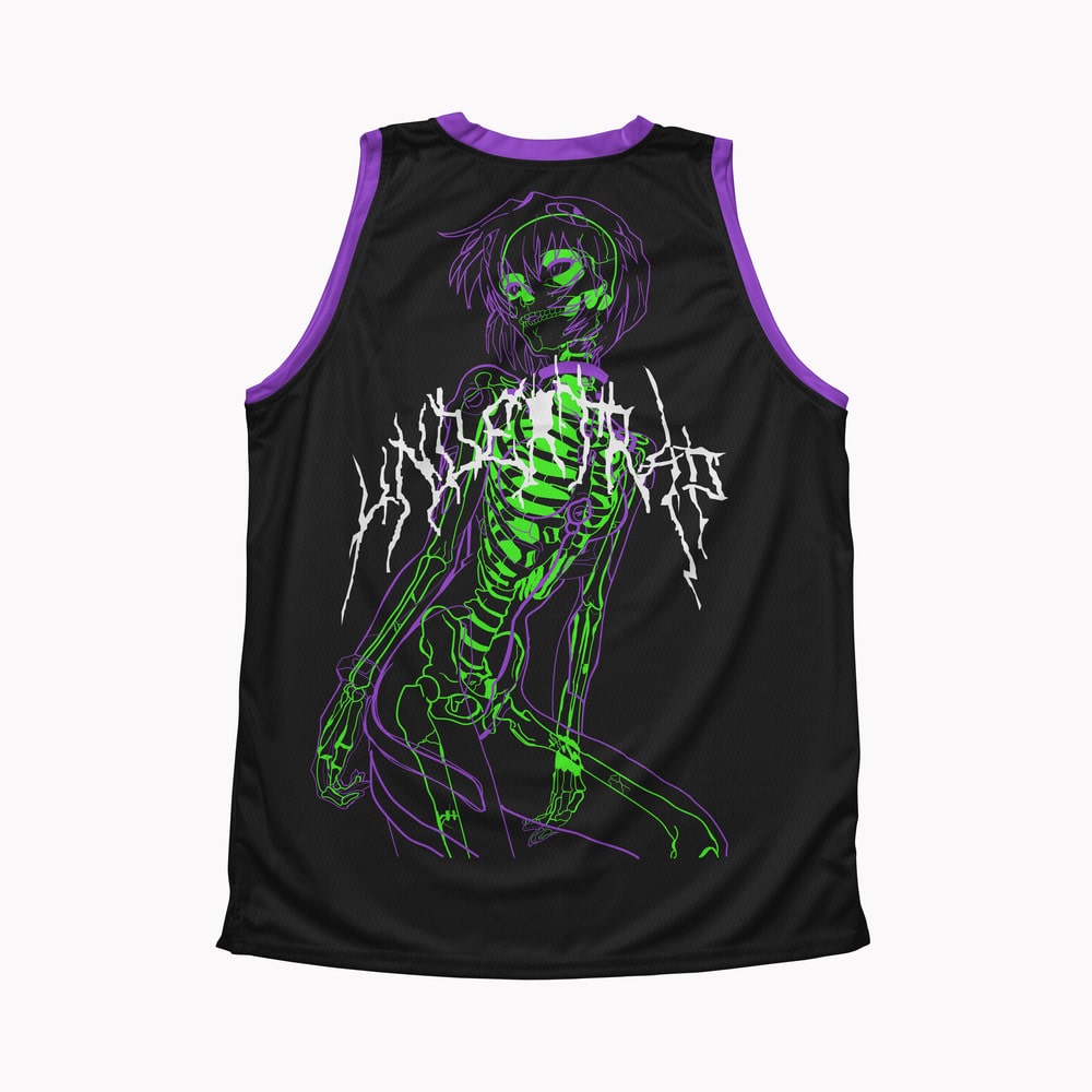 Rei Evangelion Jersey Tank Top