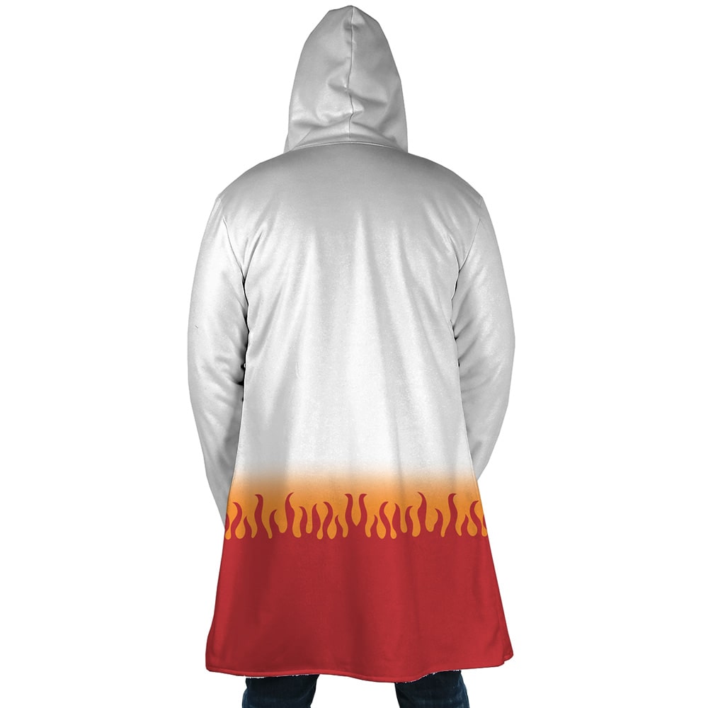 DS Fire Pillar Hooded Cloak Coat