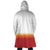 Fire Pillar Hooded Cloak Fleece Coat