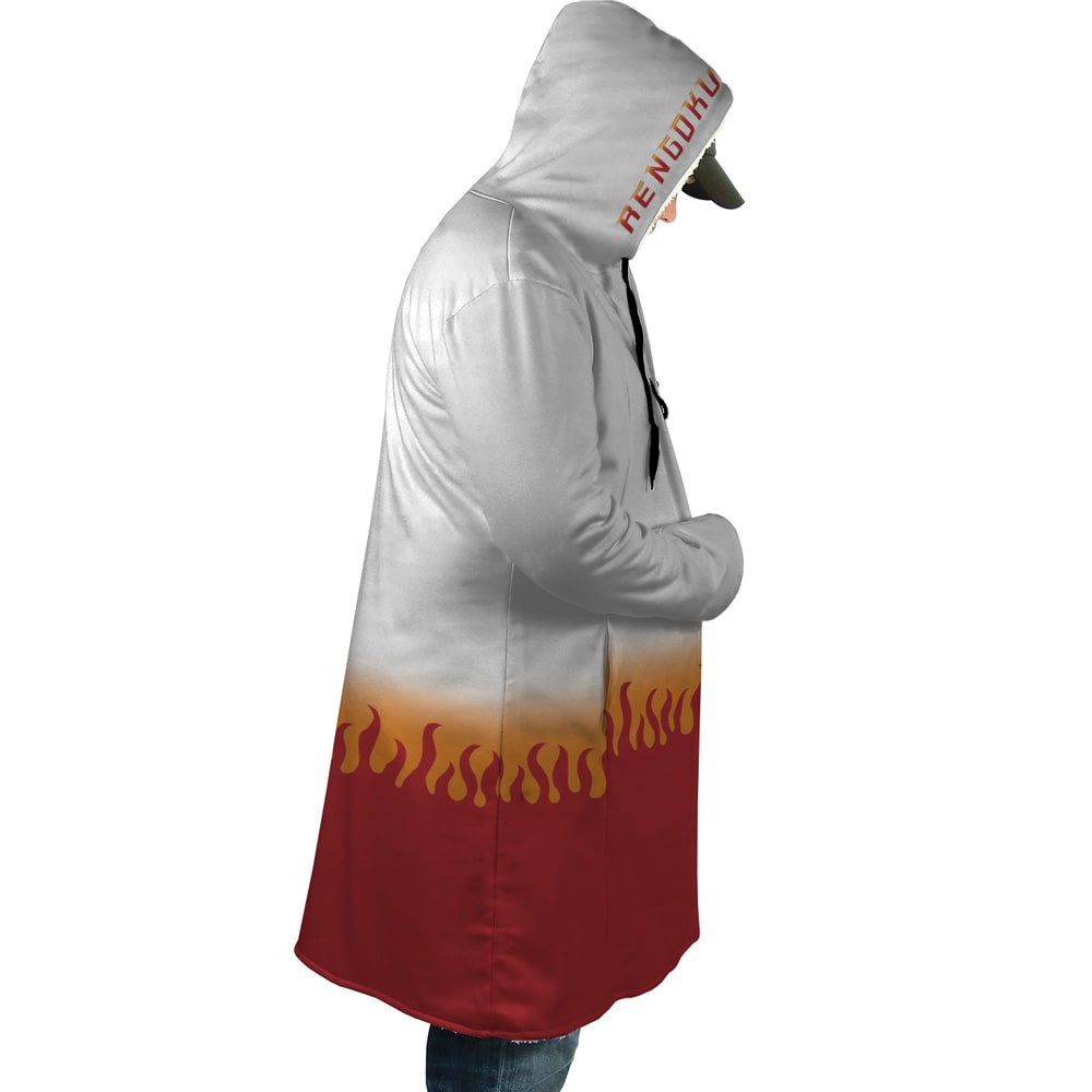 DS Fire Pillar Hooded Cloak Coat