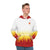 Flame Pillar - Flame Pattern Hoodie