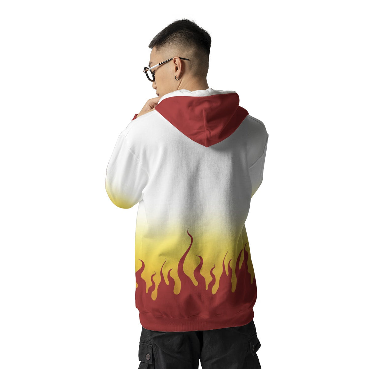 DS Flame Pillar Pullover Hoodie
