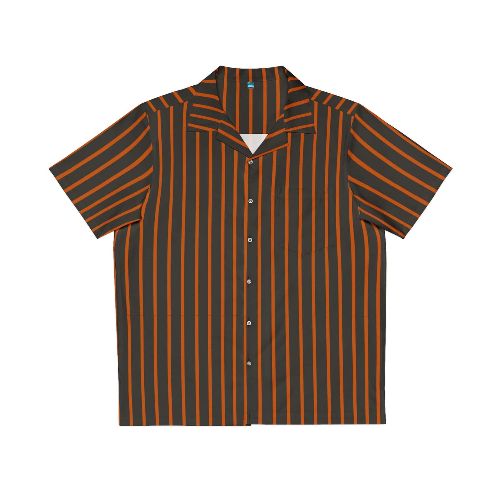 Rhys Stripes Pattern Hawaiian Shirt