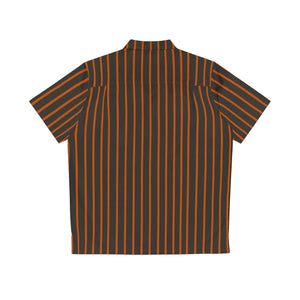 Rhys Stripes Pattern Hawaiian Shirt