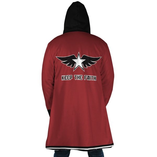 Rock Howard Fatal Fury Hooded Cloak Coat