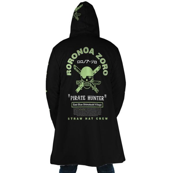 Zoro Profile Hooded Cloak Coat