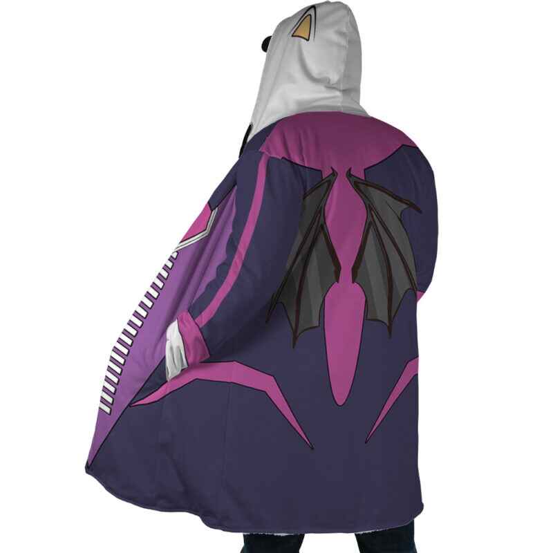 Rouge Sonic Hooded Cloak Coat