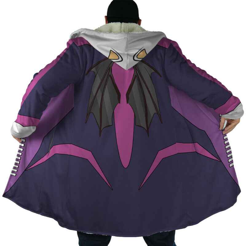 Rouge Sonic Hooded Cloak Coat