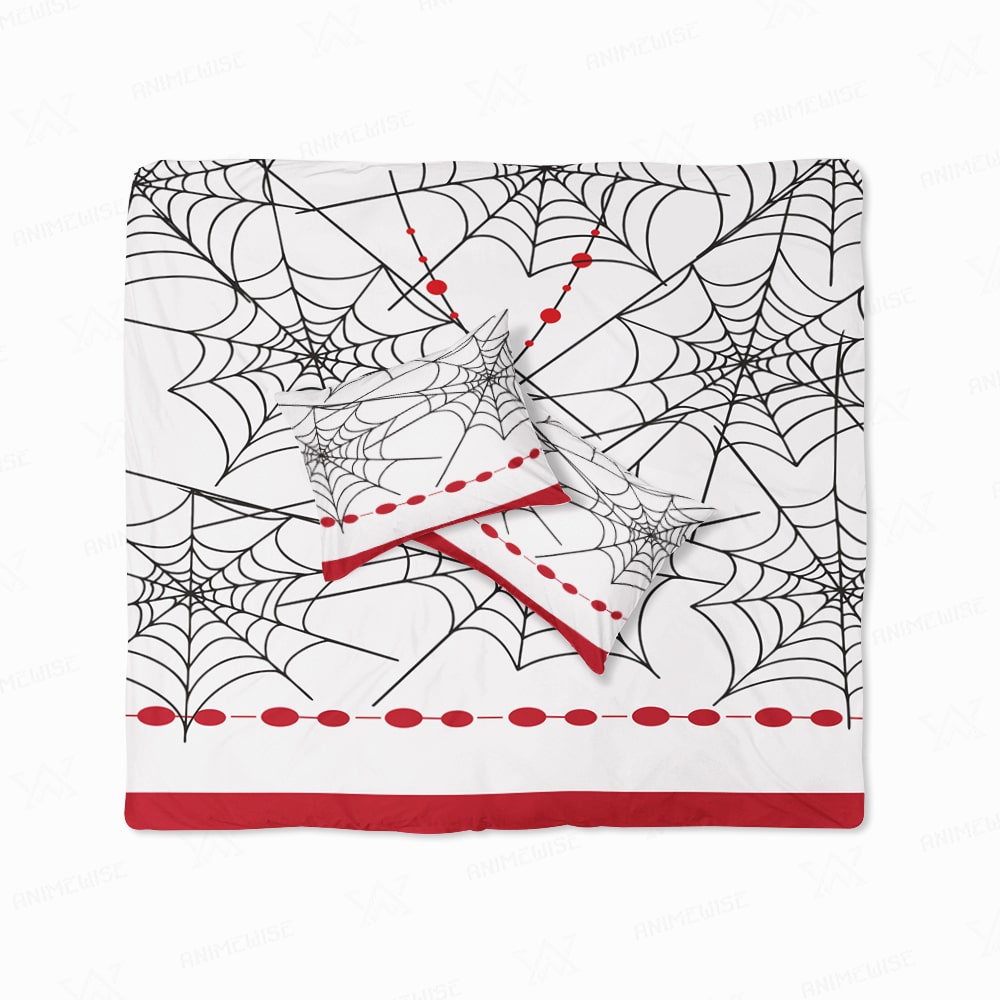 Spider Web Pattern Demon Corp Duvet Cover Bedding