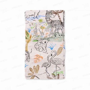 Safari Art Animals  Duvet Cover Bedding