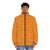 Giraffe Pattern Safari Puffer Jacket