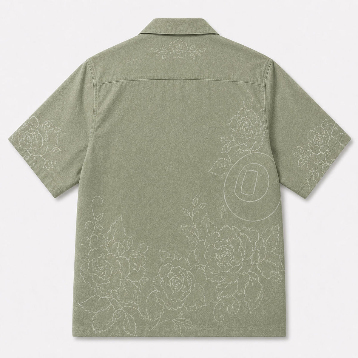 Sage Bloom Hawaiian Shirt