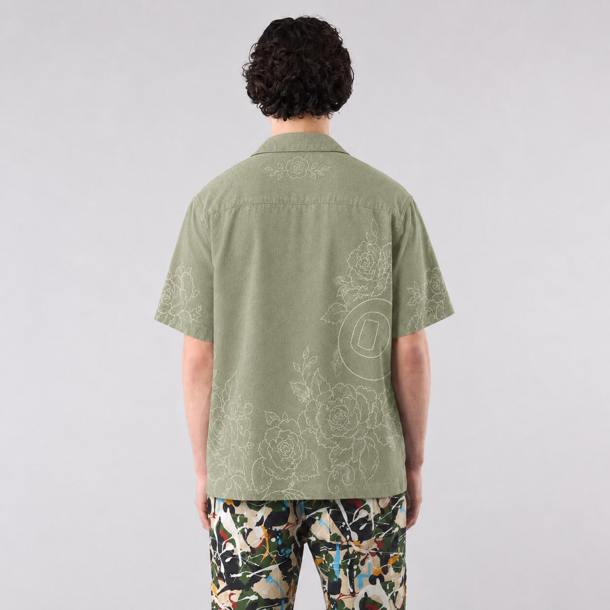 Sage Bloom Hawaiian Shirt