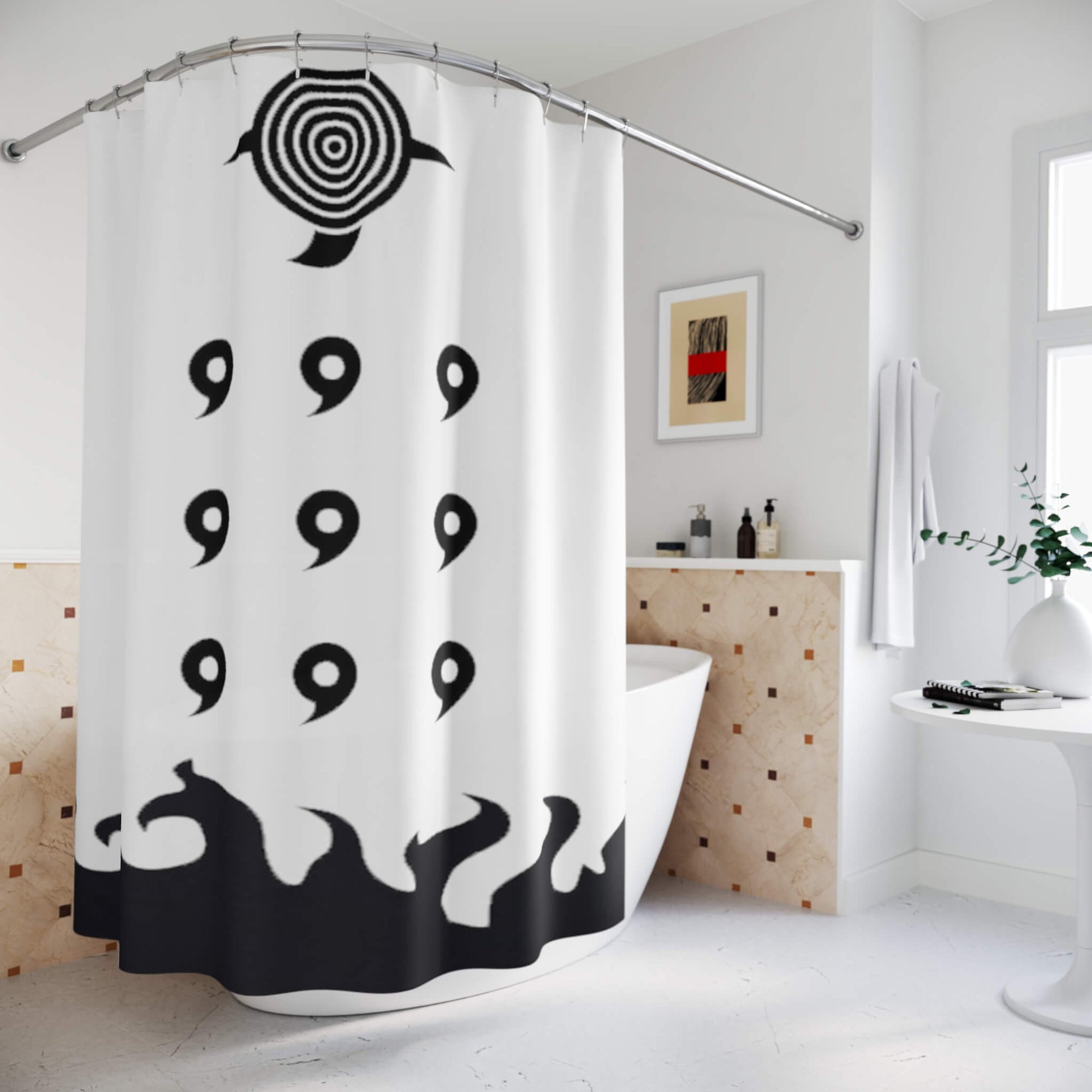 Sage of Six Path Classic Shower Curtains