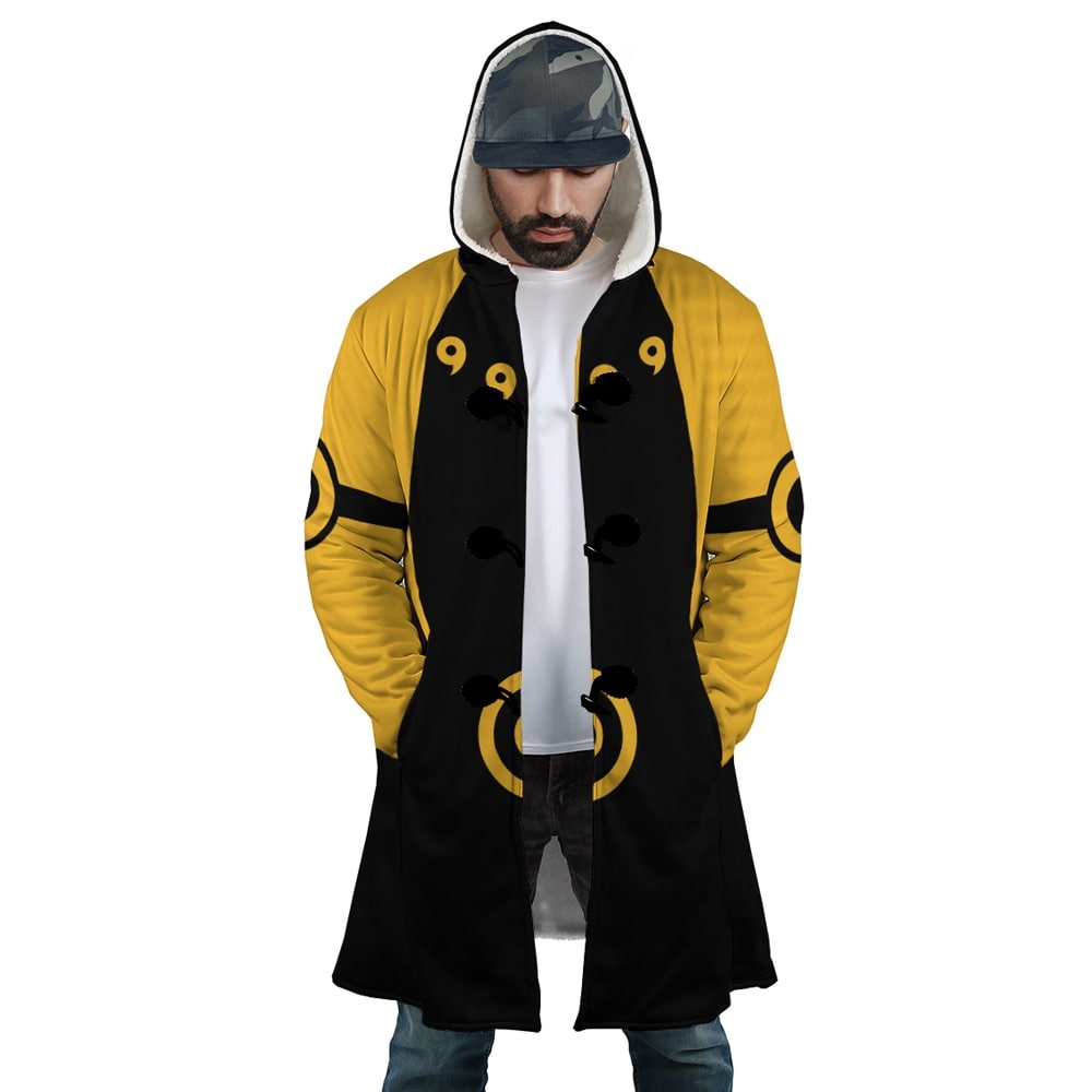 Sage Mode Hooded Cloak Coat