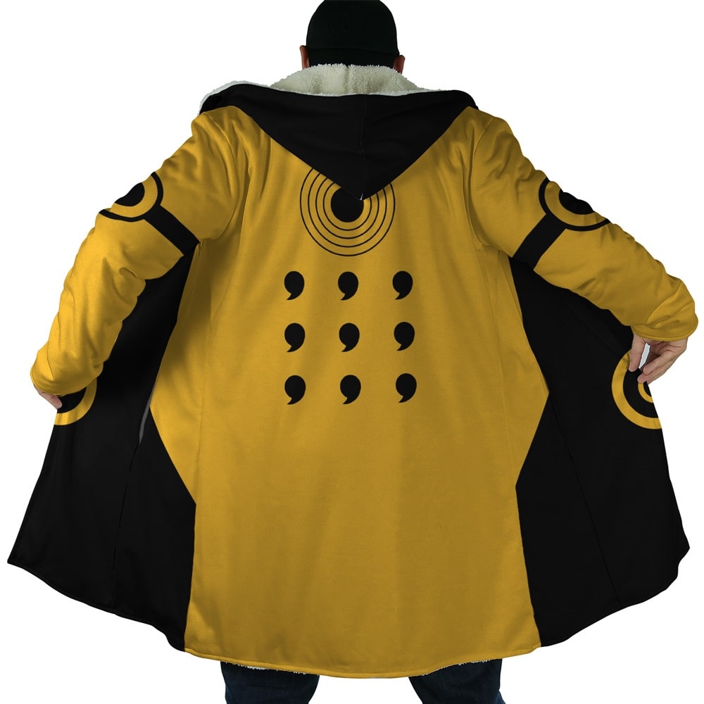 Six Path Mode Classic Hooded Cloak Coat