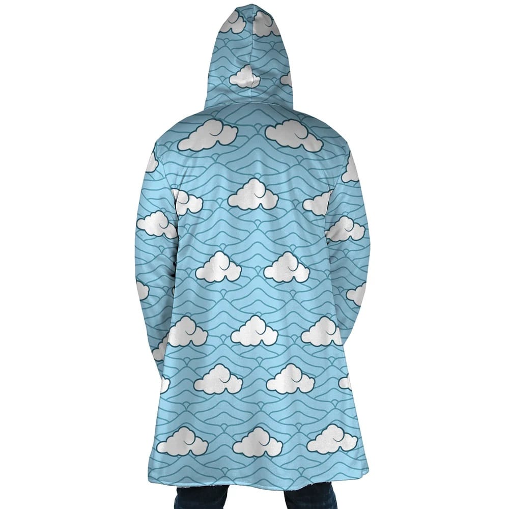 Final Selection Pattern DS Hooded Cloak Coat