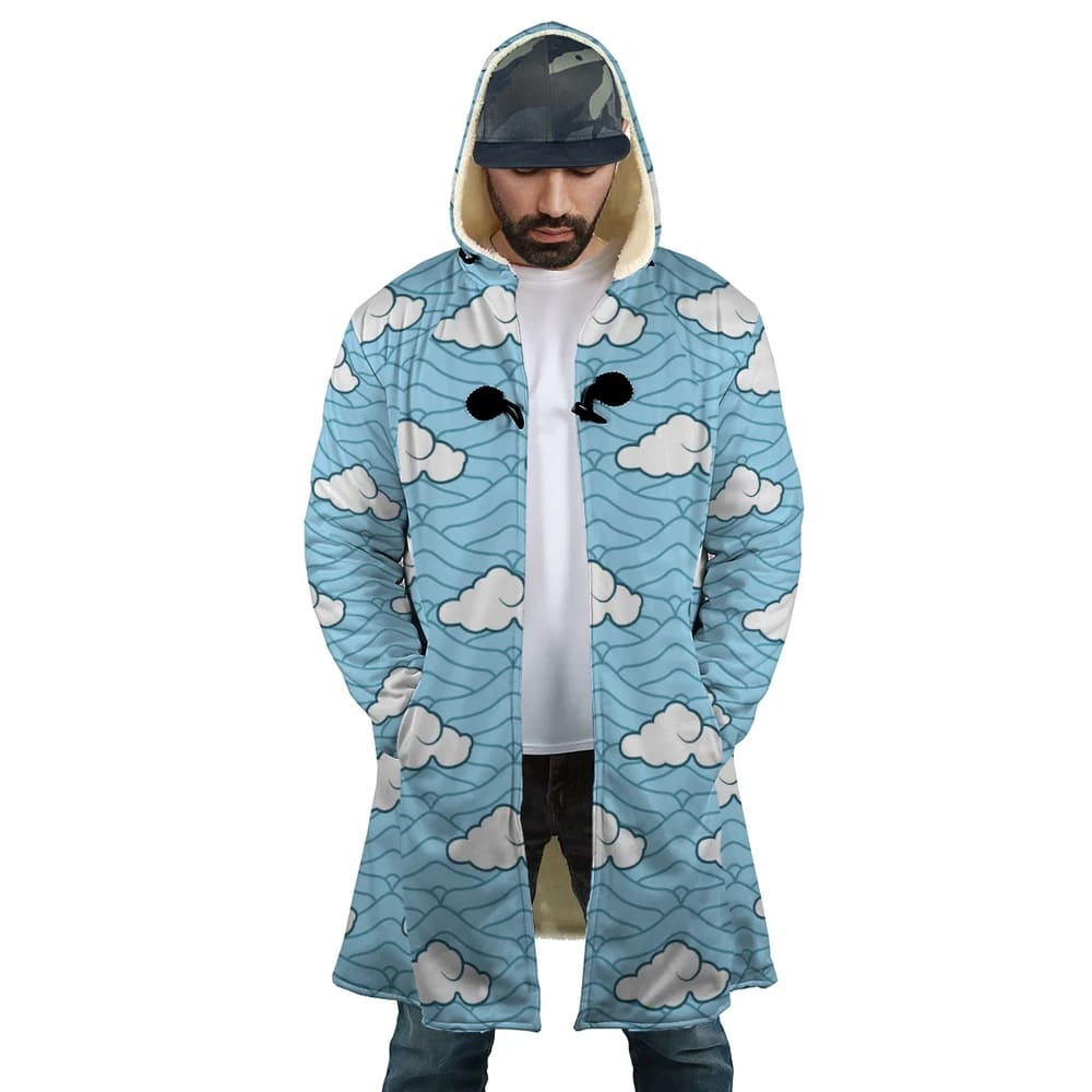 Final Selection Pattern DS Hooded Cloak Coat