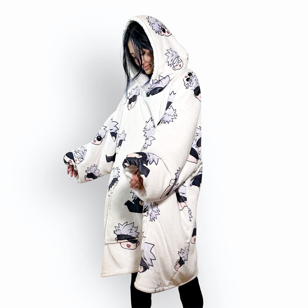 Gojo Oversized Blanket Hoodie