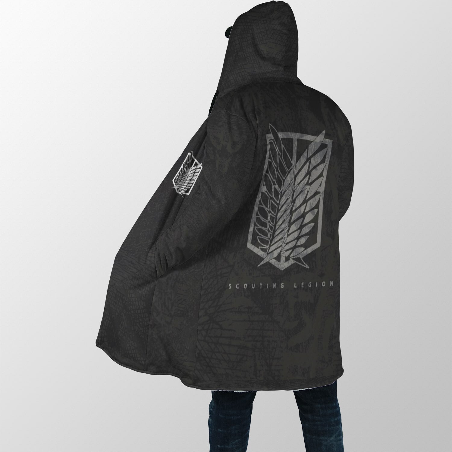 Scouting Legion AOT Hooded Cloak Coat