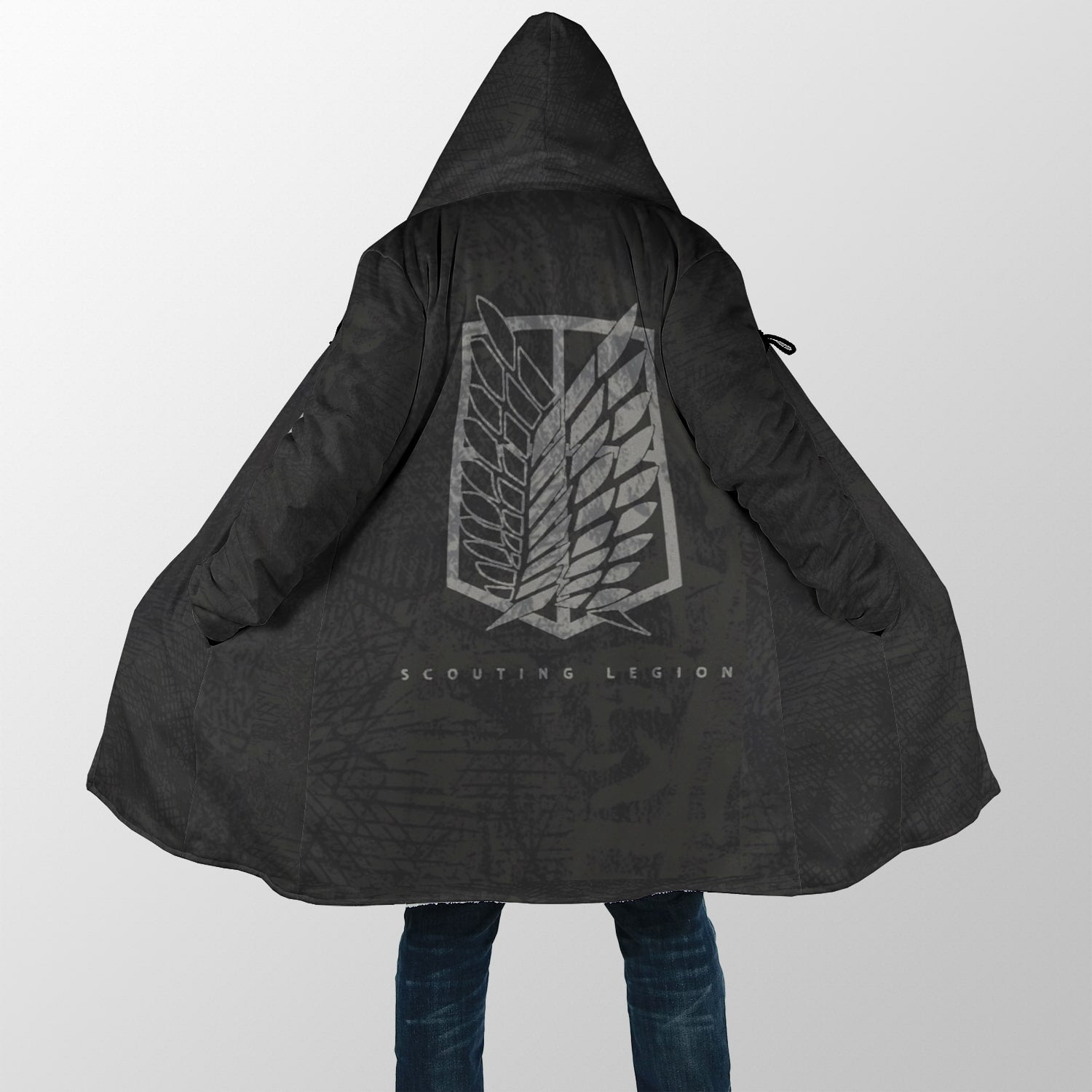 Scouting Legion AOT Hooded Cloak Coat