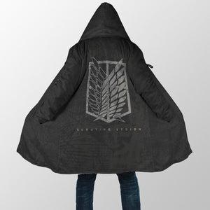 Scouting Legion AOT Hooded Cloak Coat