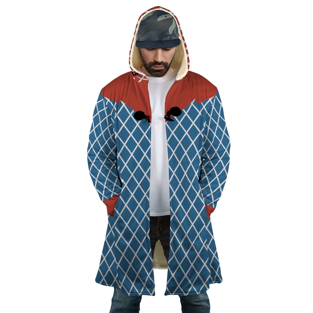 Insalata Mista JJBA Hooded Cloak Coat