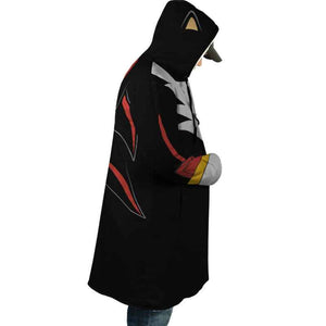 Shadow Sonic Hooded Cloak Coat