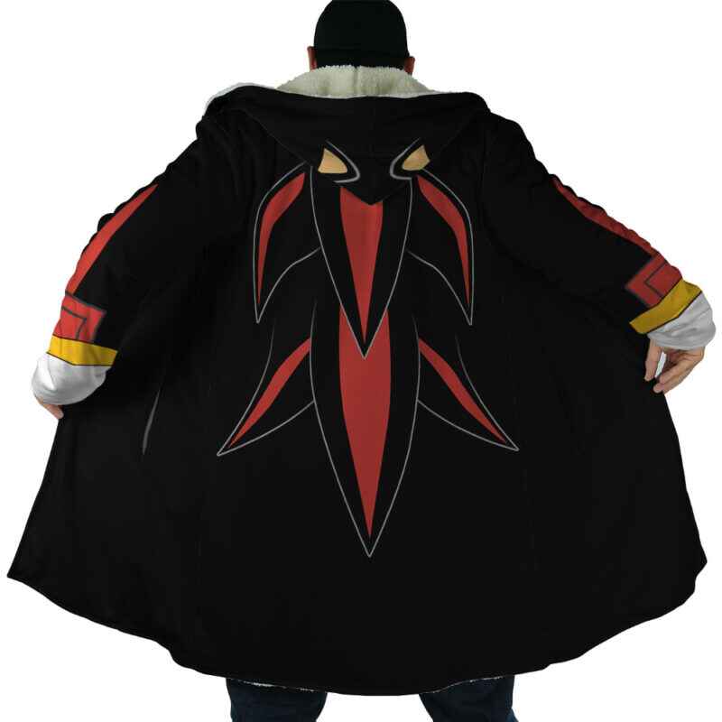 Shadow Sonic Hooded Cloak Coat