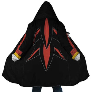 Shadow Sonic Hooded Cloak Coat