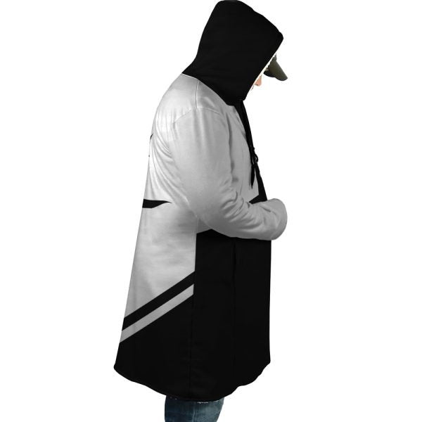 DS wind Pillar Hooded Cloak Coat