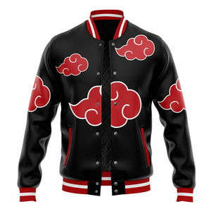 Shinobi Clouds Cosplay Pattern Baseball Jacket