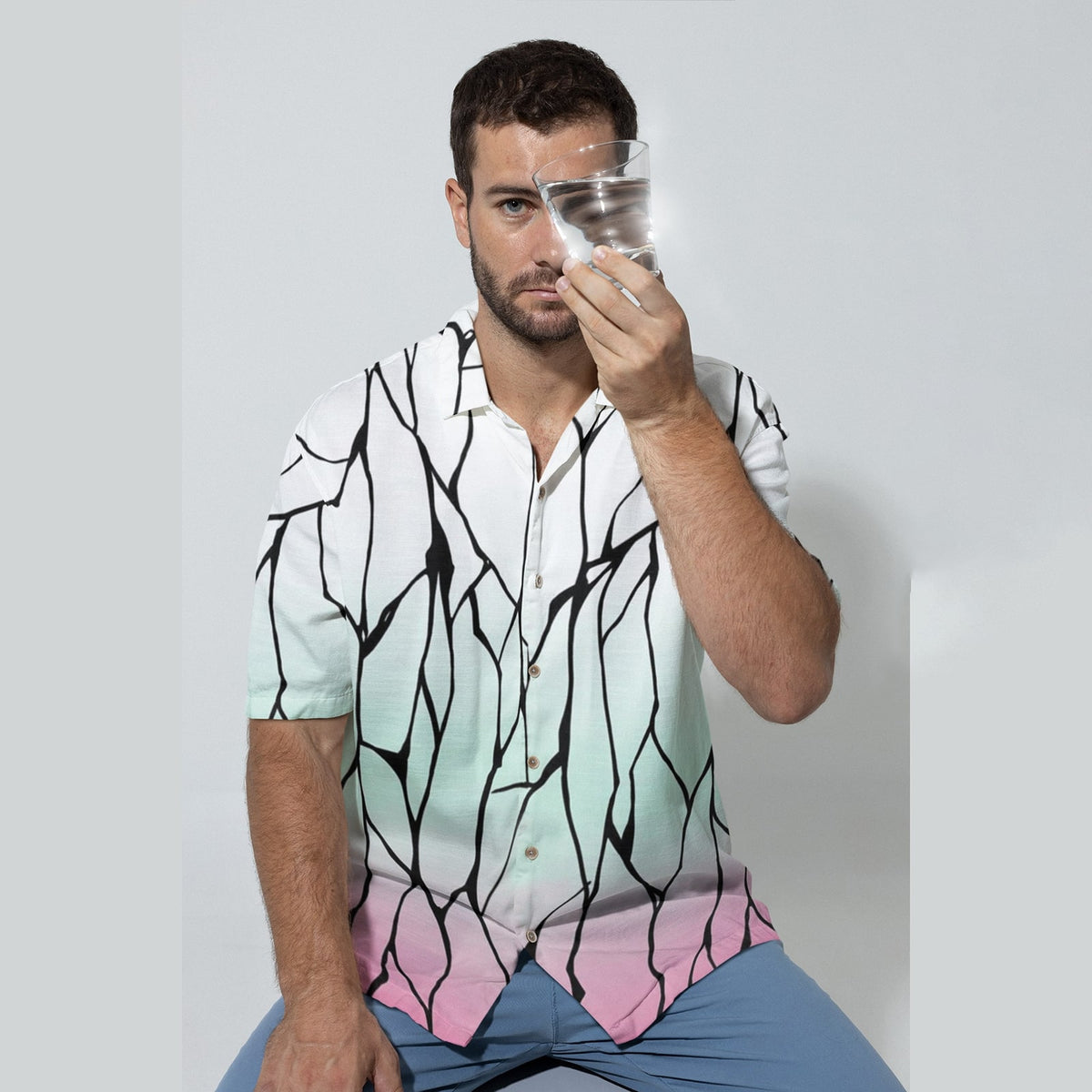 DS Insect Pillar Hawaiian Shirt