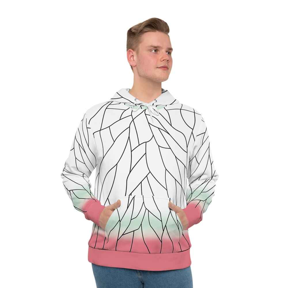 Insect Pillar Sweatshirt- Butterfly Pattern Pullover Hoodie