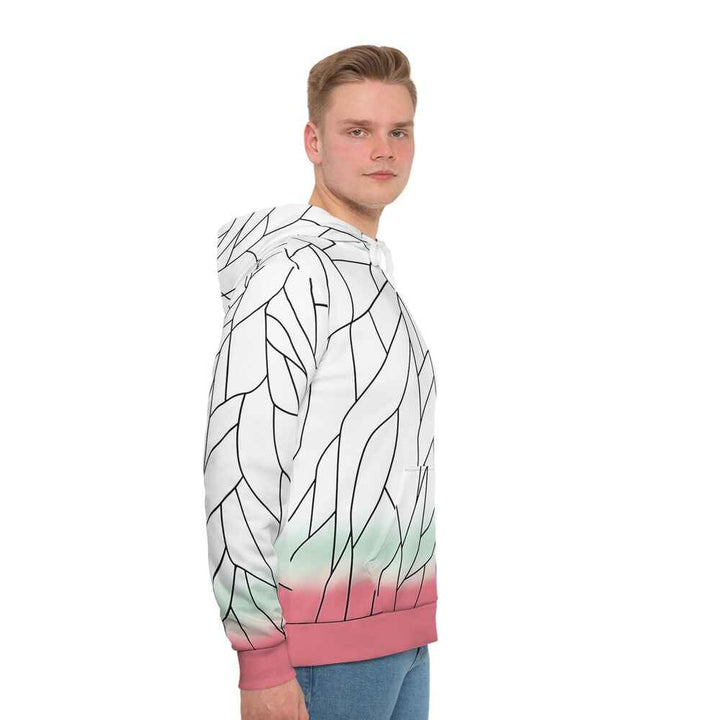 Insect Pillar Sweatshirt- Butterfly Pattern Pullover Hoodie