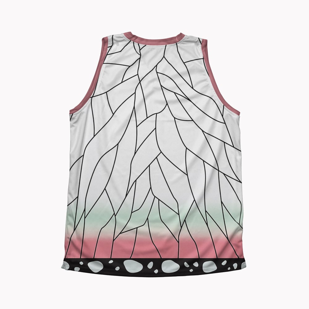 Insect Pillar- Butterfly Pattern Basketball Jersey