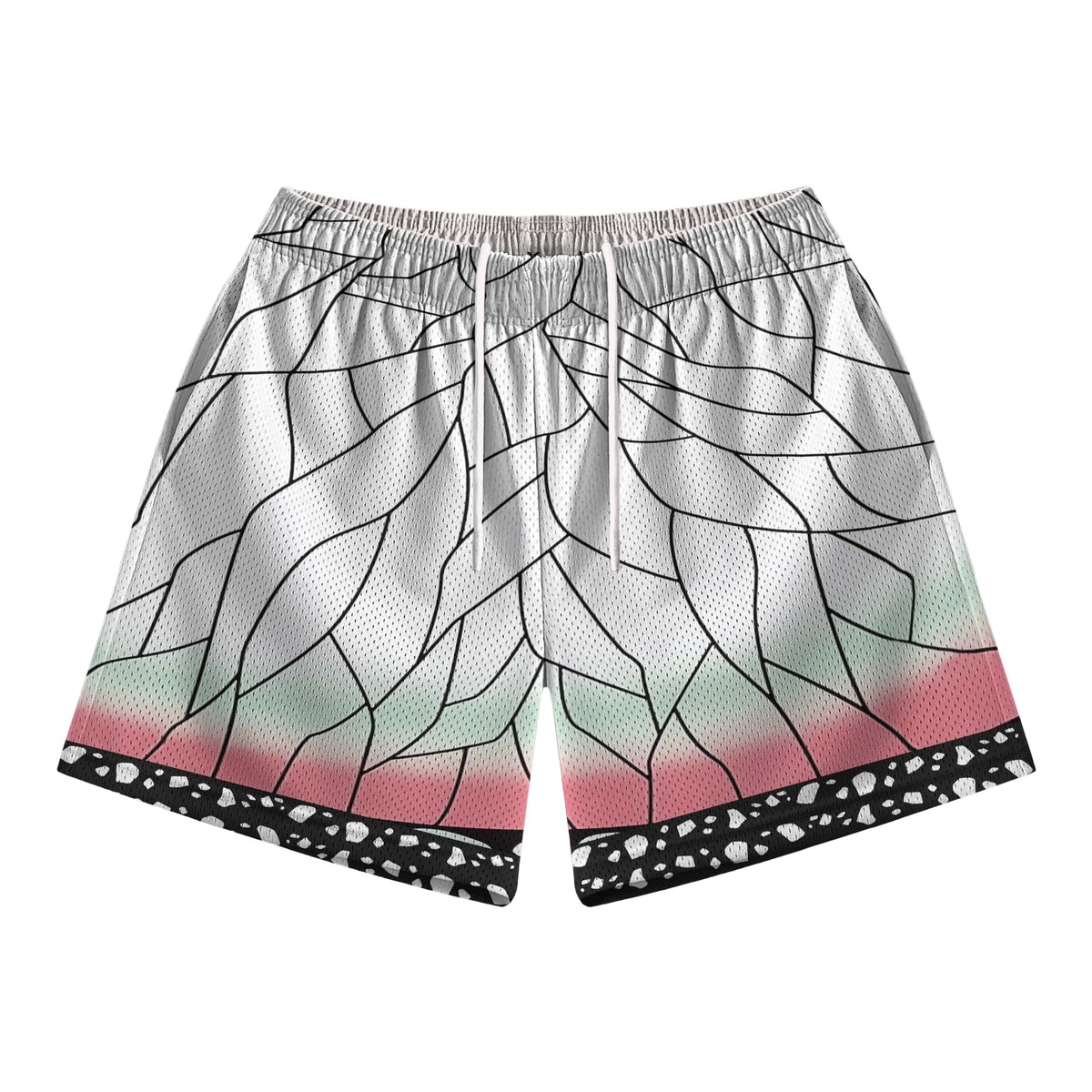 Insect Pillar Demon Slaying Corps Gym Mesh shorts