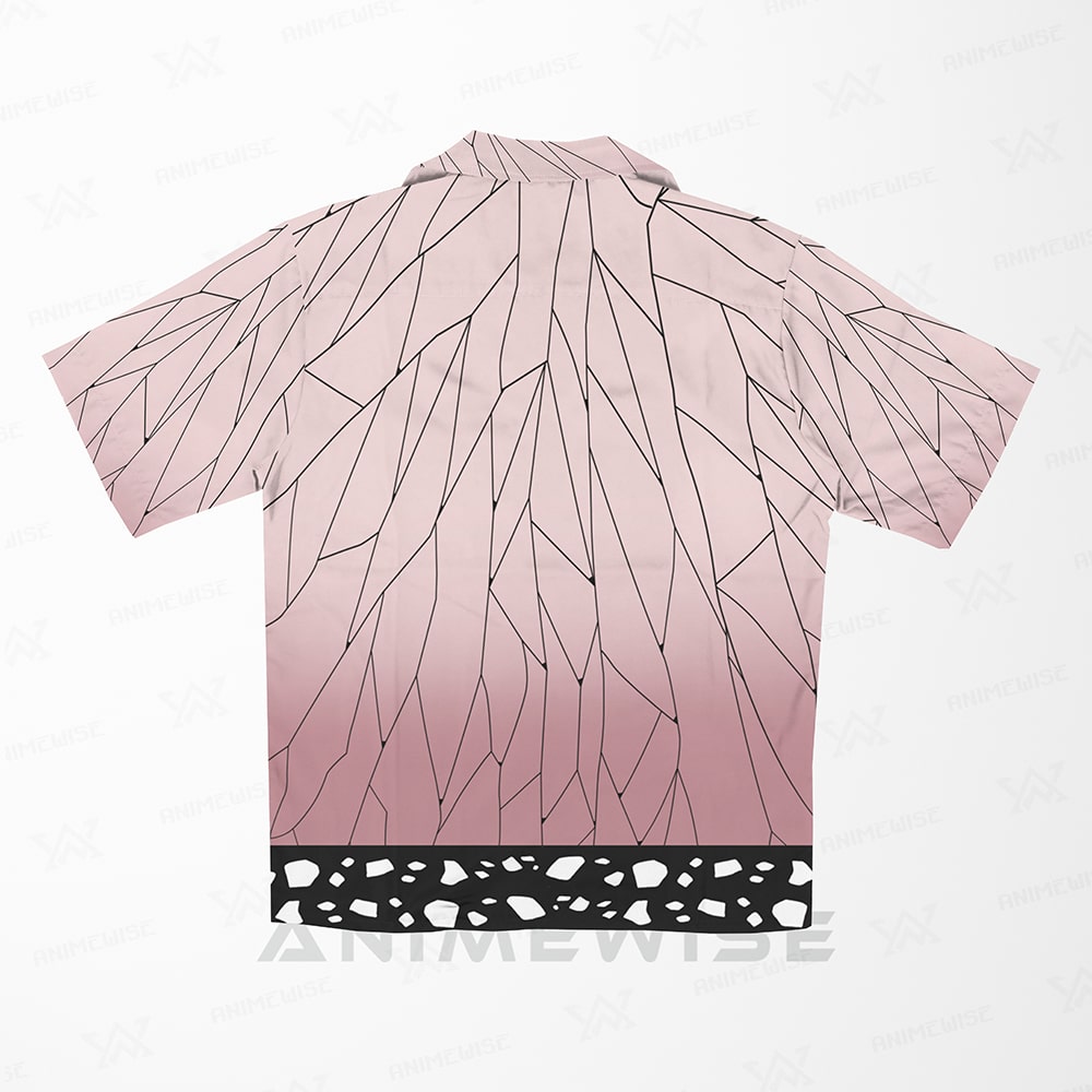 Insect Pillar Classic Pink DS Hawaiian Shirt