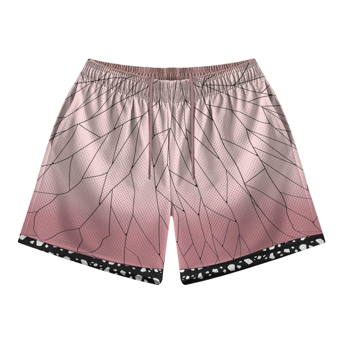 Insect Pillar Kimetsu no Mesh shorts