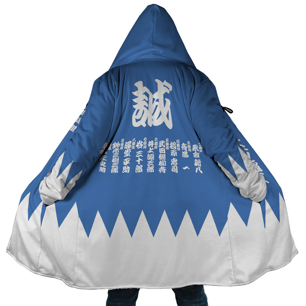 Shinsengumi Hooded Cloak Coat