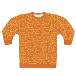 Giraffe Pattern Safari Sweatshirt