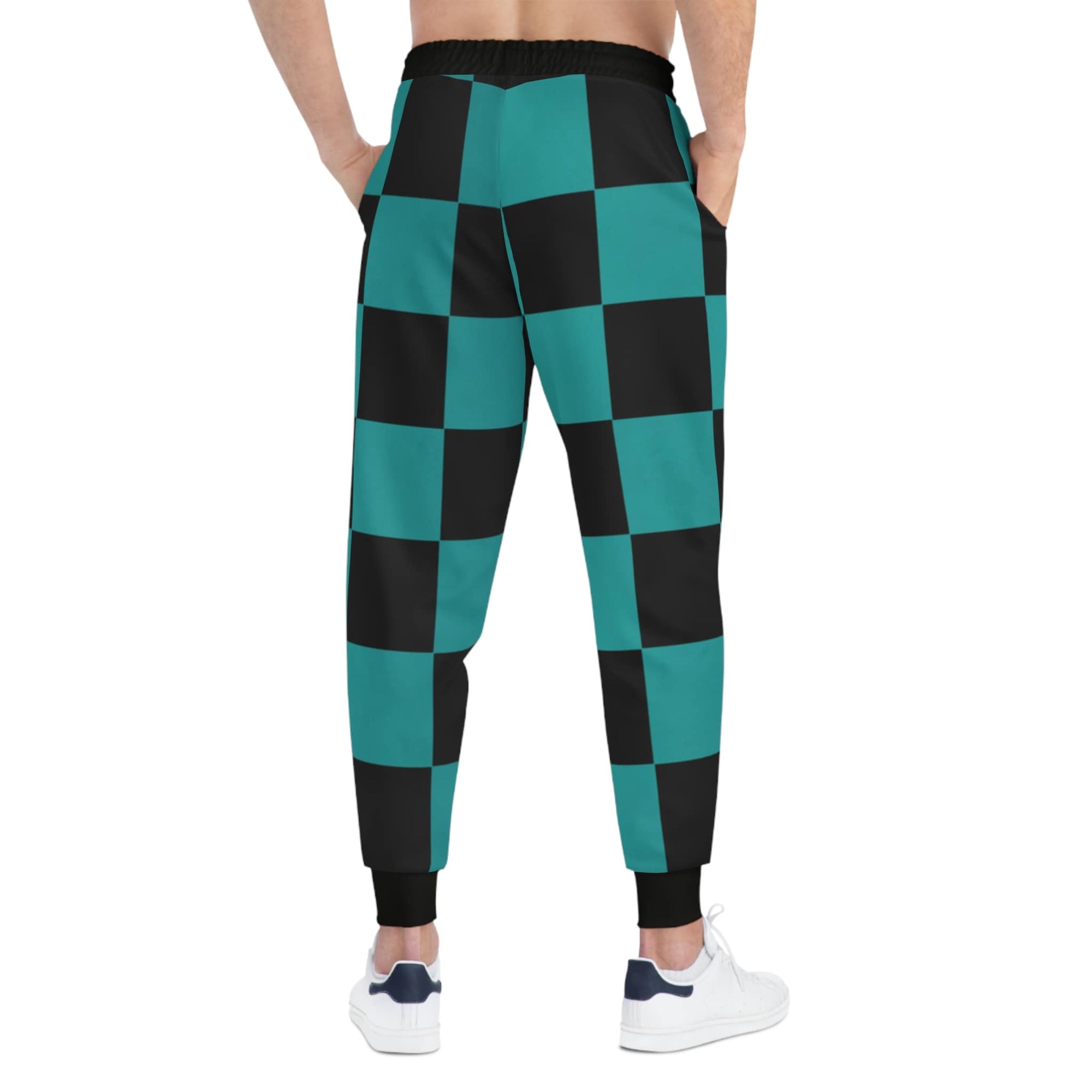 kimetsu na Classic Green Check Sweatpants Joggers