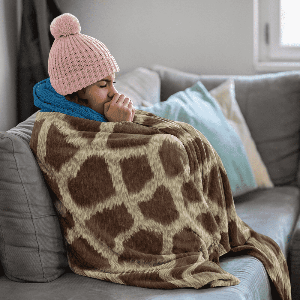 Tiger Skin Patter Blanket