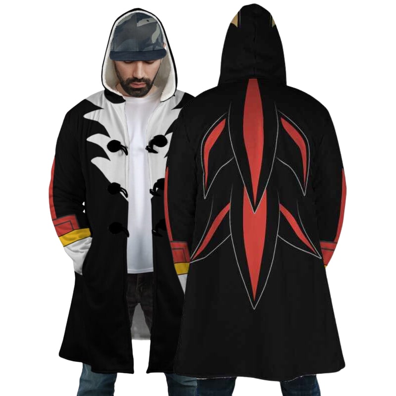 Shadow Sonic Hooded Dream Cloak Coat