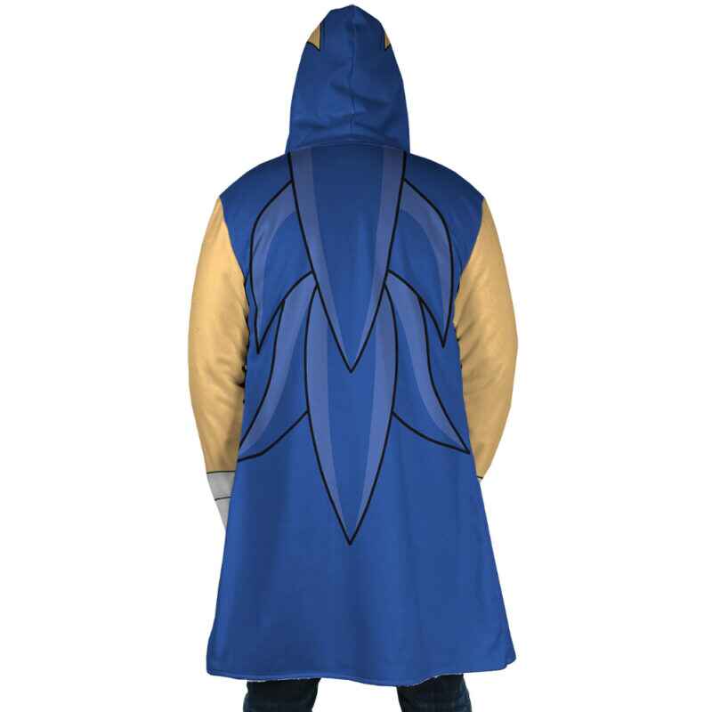 Hedgehog Blue Hooded Dream Cloak Coat