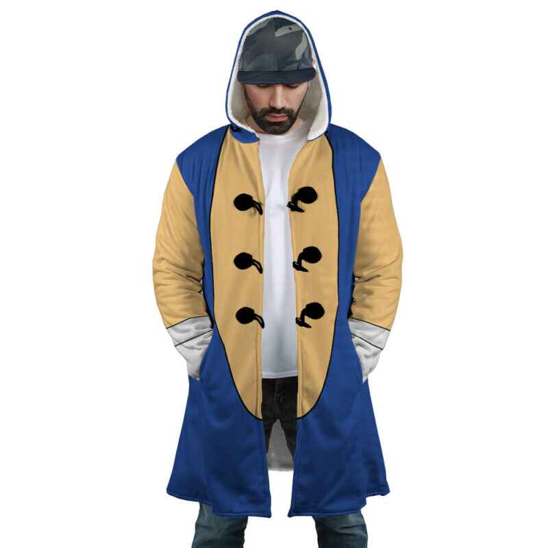 Hedgehog Blue Hooded Dream Cloak Coat
