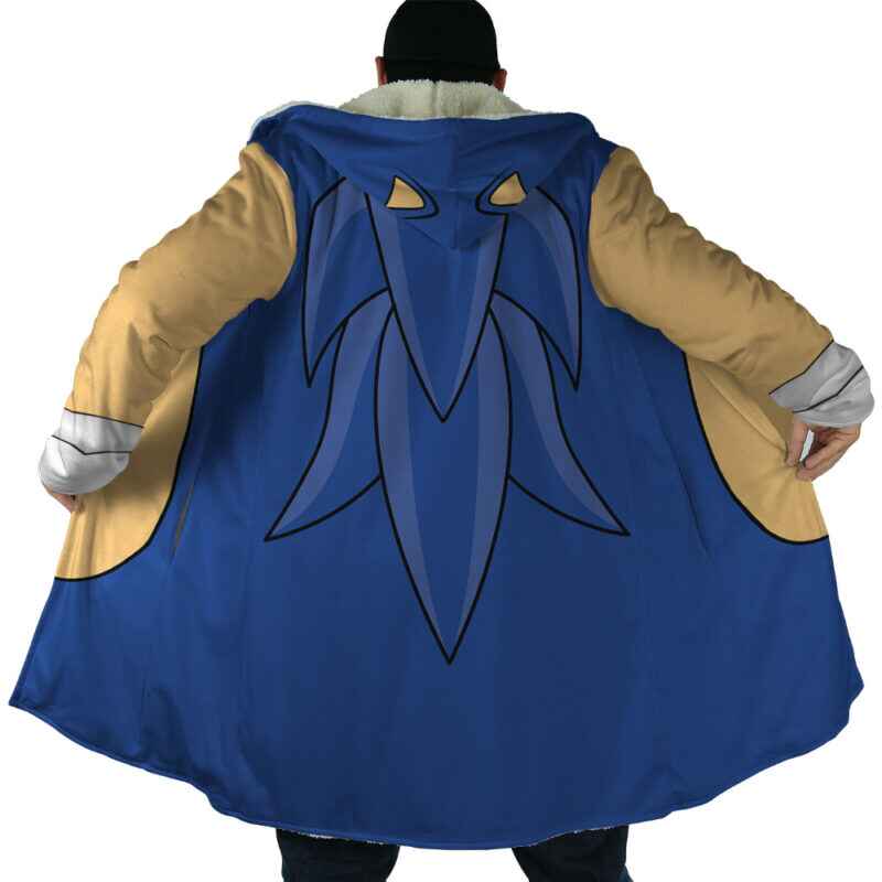 Hedgehog Blue Hooded Dream Cloak Coat