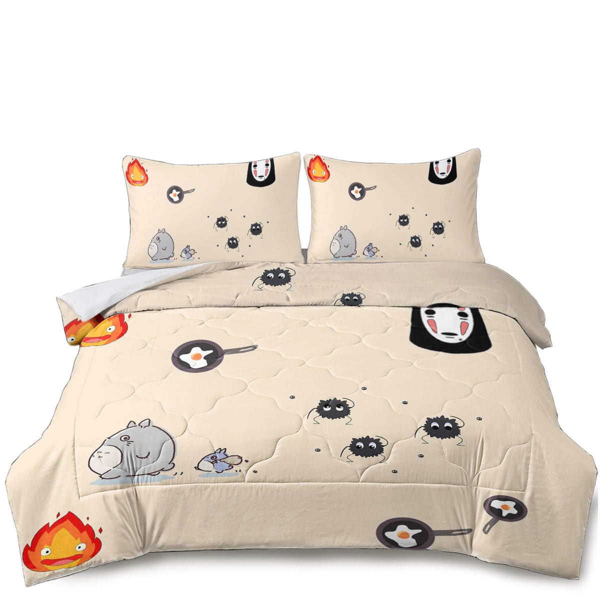 Soot Spirites Kawaii Comforter Bedding