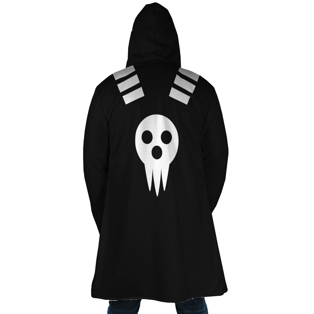 Demon Scythe Hooded Cloak Fleece Coat