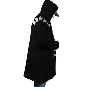 Demon Scythe Hooded Cloak Fleece Coat